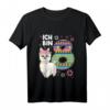 Kinder Lama Geburtstag T-Shirt für 8-jährige Mädchen – Liebevoll gestaltet für kleine Prinzessinnen und Lama-Fans zum 8. Geburtstag