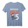 Kinder Ninja T-Shirt zum 5. Geburtstag - Cooles Geburtstagsgeschenk für Jungen und Ninja-Fans