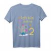 Kinder Ich bin 2 Jahre alt Elefant - Niedliches Geburtstags T-Shirt für den 2. Geburtstag, perfekt für kleine Zoo-Fans