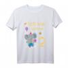 Kinder Ich bin 2 Jahre alt Elefant - Niedliches Geburtstags T-Shirt für den 2. Geburtstag, perfekt für kleine Zoo-Fans