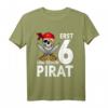 Lustiges Pirat T-Shirt zum 6. Geburtstag für Jungen – Perfektes Geburtstagsgeschenk für kleine Piraten