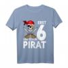 Lustiges Pirat T-Shirt zum 6. Geburtstag für Jungen – Perfektes Geburtstagsgeschenk für kleine Piraten