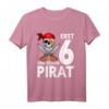 Lustiges Pirat T-Shirt zum 6. Geburtstag für Jungen – Perfektes Geburtstagsgeschenk für kleine Piraten