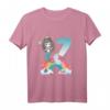 Kinder T-Shirt zum 7. Geburtstag mit Meerjungfrau Nixe - Süßes Mädchen-Shirt für 7 Jahre alte Geburtstagsfeier