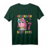 Kinder 7. Geburtstag Einhorn Mädchen T-Shirt - Perfektes Geschenk für 7-Jährige, Niedliche Geburtstagsidee für Mädchen und Kinder