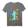 Kinder 1. Geburtstag Junge Dino Outfit - Süßes Dinosaurier T-Shirt für den ersten Geburtstag & Dino Party Dekoration