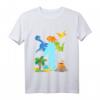 Kinder 1. Geburtstag Junge Dino Outfit - Süßes Dinosaurier T-Shirt für den ersten Geburtstag & Dino Party Dekoration