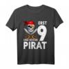 Lustiges 9 Jahre alt Geburtstag Junge Pirat Party T-Shirt - Perfektes Geschenk für Piratenliebende Kinder zum Geburtstag