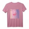 Süßes Flamingo T-Shirt zum 12. Geburtstag für Mädchen – Retro Design für junge Flamingo-Fans & Geburtstagsgeschenke