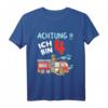 Kinder Feuerwehr Einsatzleiter T-Shirt zum 4. Geburtstag – Lustiges Geschenk für kleine Feuerwehr-Fans, Jungen und Mädchen
