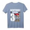 Kinder T-Shirt zum 3. Geburtstag für Jungen - Lustiges Piraten Totenkopf Design für Geburtstagsfeier und Kindergarten