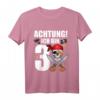 Kinder T-Shirt zum 3. Geburtstag für Jungen - Lustiges Piraten Totenkopf Design für Geburtstagsfeier und Kindergarten