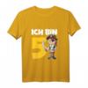 Kinder 5. Geburtstag Junge Ich Bin Fünf Jahre Alt Pirat T-Shirt – Lustiges Geburtstagsgeschenk für Jungen zum 5. Geburtstag