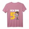 Kinder 5. Geburtstag Junge Ich Bin Fünf Jahre Alt Pirat T-Shirt – Lustiges Geburtstagsgeschenk für Jungen zum 5. Geburtstag