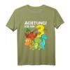 Kinder Dinosaurier T-Shirt zum 3. Geburtstag für Jungen - Lustiges Dino Motiv Geschenk für Dino-Liebhaber und Dino-Partys