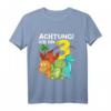 Kinder Dinosaurier T-Shirt zum 3. Geburtstag für Jungen - Lustiges Dino Motiv Geschenk für Dino-Liebhaber und Dino-Partys