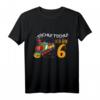 Kinder Tschu! Tschu! Ich Bin 6 Jahre alt Zug Jungen T-Shirt – Perfekt als Geburtstagsgeschenk & für Zugliebhaber