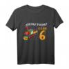 Kinder Tschu! Tschu! Ich Bin 6 Jahre alt Zug Jungen T-Shirt – Perfekt als Geburtstagsgeschenk & für Zugliebhaber