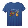 Kinder Tschu! Tschu! Ich Bin 6 Jahre alt Zug Jungen T-Shirt – Perfekt als Geburtstagsgeschenk & für Zugliebhaber
