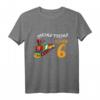 Kinder Tschu! Tschu! Ich Bin 6 Jahre alt Zug Jungen T-Shirt – Perfekt als Geburtstagsgeschenk & für Zugliebhaber