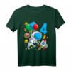 Kinder Weltraum Astronaut T-Shirt für 4 Jahre alte Jungen – Perfekt für Geburtstag & Raumfahrt-Fans