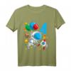 Kinder Weltraum Astronaut T-Shirt für 4 Jahre alte Jungen – Perfekt für Geburtstag & Raumfahrt-Fans