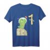 1. Geburtstag Dino Astronaut T-Shirt - Lustiges Dinosaurier Outfit für Kinder, Mädchen und Jungs zum Geburtstag und Weihnachten