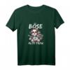 Böse Alte Frau Oma Revolver Schädel Tattoo Damen T-Shirt – Rebellisches Geschenk für Bikerinnen, Oma, Mutter & Tante