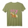 Pony 7 Jahre alt Pferd Ich Bin Schon 7 Mädchen Geburtstag T-Shirt - Perfektes Geschenk für Pferdeliebende Mädchen zum Kindergeburtstag