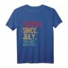 Kinder Legend Since Juli 2015 - 7. Geburtstag Geschenk, Vintage T-Shirt für 7-Jährige, Retro Design für Jungen und Mädchen