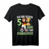 Kinder Fußball T-Shirt für Jungen zum 5. Geburtstag - Ich bin schon 5 Jahre alt, perfektes Geschenk für kleine Fußballer