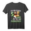 Kinder Fußball T-Shirt für Jungen zum 5. Geburtstag - Ich bin schon 5 Jahre alt, perfektes Geschenk für kleine Fußballer