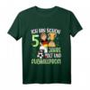 Kinder Fußball T-Shirt für Jungen zum 5. Geburtstag - Ich bin schon 5 Jahre alt, perfektes Geschenk für kleine Fußballer