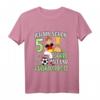 Kinder Fußball T-Shirt für Jungen zum 5. Geburtstag - Ich bin schon 5 Jahre alt, perfektes Geschenk für kleine Fußballer