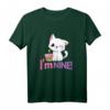 Kawaii Katze Geburtstag Geschenk für 9 Jahre alte Mädchen - Süßes T-Shirt mit Katze und Kuchen für den Kindergeburtstag