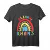 Kinder 3 Jahre alt Junge Mädchen Rainbow Regenbogen T-Shirt - Perfektes Geburtstagsoutfit & Geschenk für den 3. Geburtstag