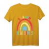 Kinder 3 Jahre alt Junge Mädchen Rainbow Regenbogen T-Shirt - Perfektes Geburtstagsoutfit & Geschenk für den 3. Geburtstag