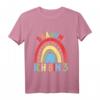 Kinder 3 Jahre alt Junge Mädchen Rainbow Regenbogen T-Shirt - Perfektes Geburtstagsoutfit & Geschenk für den 3. Geburtstag