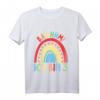 Kinder 3 Jahre alt Junge Mädchen Rainbow Regenbogen T-Shirt - Perfektes Geburtstagsoutfit & Geschenk für den 3. Geburtstag