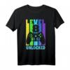 Level 8 freigeschaltet T-Shirt zum 8. Geburtstag für Jungen – Coole Geschenkidee für Videospiel-Liebhaber & Geburtstagsfeier