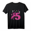 Süßes Pferd T-Shirt für 5-Jährige Mädchen – Perfektes Geburtstagsgeschenk & Outfit für den Kindergeburtstag