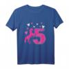 Süßes Pferd T-Shirt für 5-Jährige Mädchen – Perfektes Geburtstagsgeschenk & Outfit für den Kindergeburtstag