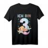 Kinder 3. Geburtstag Meerjungfrau Nixe Mädchen T-Shirt - Süßes, cooles Design für Partys & Geburtstagsfeiern