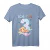 Kinder 3. Geburtstag Meerjungfrau Nixe Mädchen T-Shirt - Süßes, cooles Design für Partys & Geburtstagsfeiern
