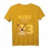 Kinder 3. Geburtstag Löwe T-Shirt - Lustiges Geschenk für Jungen zum 3. Geburtstag, perfekt für Tierliebhaber & Geburtstagsfeiern