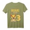 Kinder 3. Geburtstag Löwe T-Shirt - Lustiges Geschenk für Jungen zum 3. Geburtstag, perfekt für Tierliebhaber & Geburtstagsfeiern