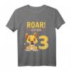 Kinder 3. Geburtstag Löwe T-Shirt - Lustiges Geschenk für Jungen zum 3. Geburtstag, perfekt für Tierliebhaber & Geburtstagsfeiern