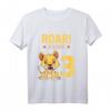 Kinder 3. Geburtstag Löwe T-Shirt - Lustiges Geschenk für Jungen zum 3. Geburtstag, perfekt für Tierliebhaber & Geburtstagsfeiern