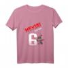 Kinder Ninja T-Shirt zum 6. Geburtstag - Cooles Geschenk für Jungen und Mädchen, perfekt als Party-Accessoire und Geburtstagsdeko