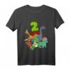 Kinder Dinos T-Shirt für 2 Jahre Jungen - Tyrannosaurus Rex Geburtstagsgeschenk & Dinos Party Outfit